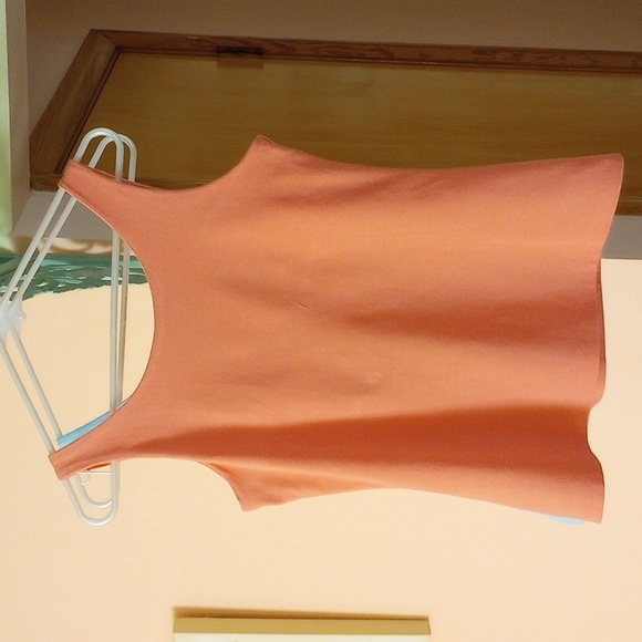 Tank Tops Aqua, Peach Medium - Picture 6 of 7